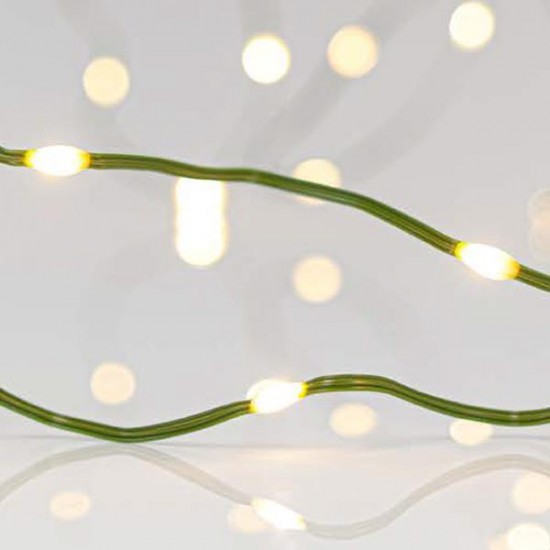 ΣΕΙΡΑ, 700 MINI LED, ΜΕΤΑΣΧΗΜΑΤΙΣΤΗ, 8 ΠΡΟΓΡΑΜΜΑΤΑ & ΜΝΗΜΗ, ΠΡΑΣΙΝΟ ΠΛΑΚΕ ΧΑΛΚΙΝΟ ΚΑΛΩΔΙΟ, DAYLIGHT LED ΑΝΑ 5cm, ΠΡΟΕΚΤΑΣΗ ΠΑΡΟΧΗΣ 5m, IP44