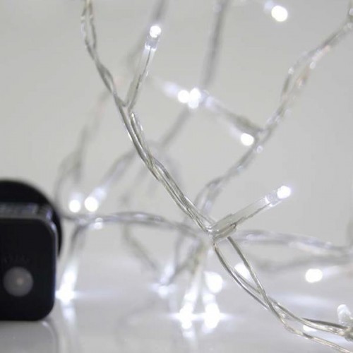 ΣΕΙΡΑ, 240 LED 3mm, 31V ΜΕΤΑΣΧΗΜΑΤΙΣΤΗ, 8 ΠΡΟΓΡΑΜΜΑΤΑ & ΜΝΗΜΗ, ΔΙΑΦΑΝΟ PVC ΚΑΛΩΔΙΟ, ΛΕΥΚΟ LED ΑΝΑ 5cm, ΠΡΟΕΚΤΑΣΗ ΠΑΡΟΧΗΣ 3m, ΙΡ44