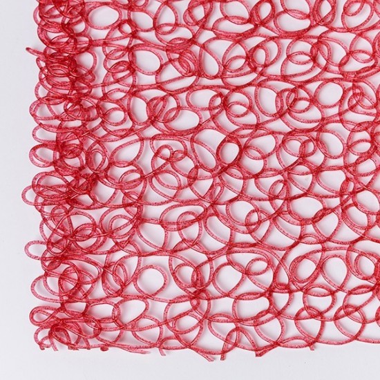 ΦΡΑΧΤΗΣ PVC, ΚΟΚΚΙΝΟΣ ΜΕ GLITTER, 1x10cm (ΤΙΜΗ ΑΝΑ ΜΕΤΡΟ)
