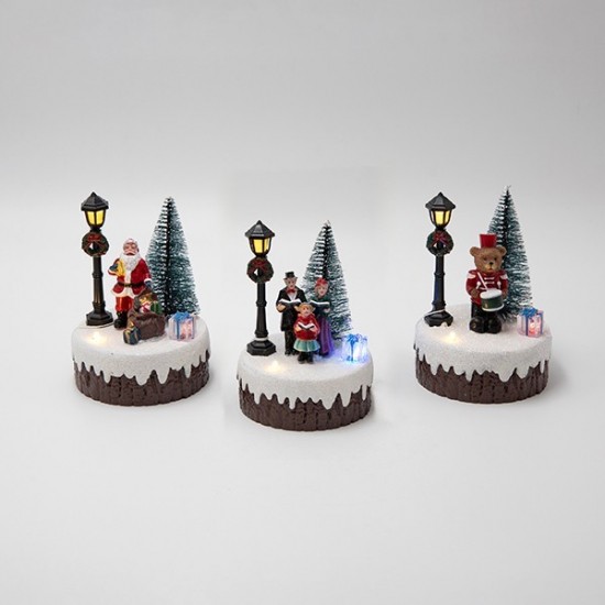 DISPLAY BOX, ΑΓΙΟΣ ΒΑΣΙΛΗΣ, ΑΡΚΟΥΔΑΚΙ ΚΑΙ ΧΟΡΩΔΙΑ, 12 ΤΜΧ, 9x12.8cm