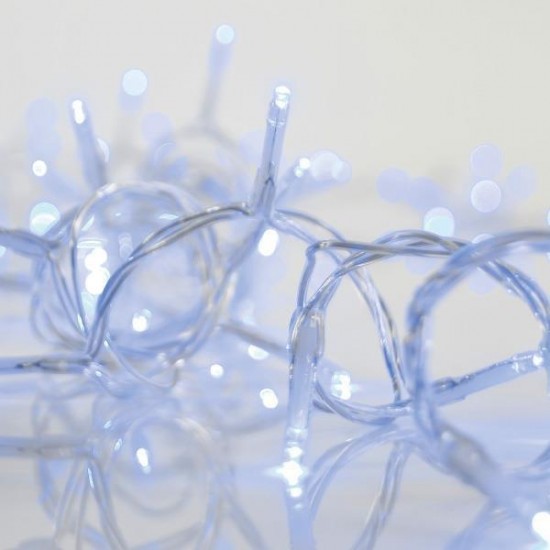 ΒΡΟΧΗ, 144 LED 3mm, 36V ΜΕΤΑΣΧΗΜΑΤΙΣΤΗ, 4 ΕΠΕΚΤΑΣΕΙΣ ΕΩΣ 3 ΣΕΤ, ΔΙΑΦΑΝΟ PVC ΚΑΛΩΔΙΟ, ΜΠΛΕ LED (H60 x W300cm, 5/7/5/7), ΠΡΟΕΚΤΑΣΗ ΠΑΡΟΧΗΣ 3m, ΙΡ44