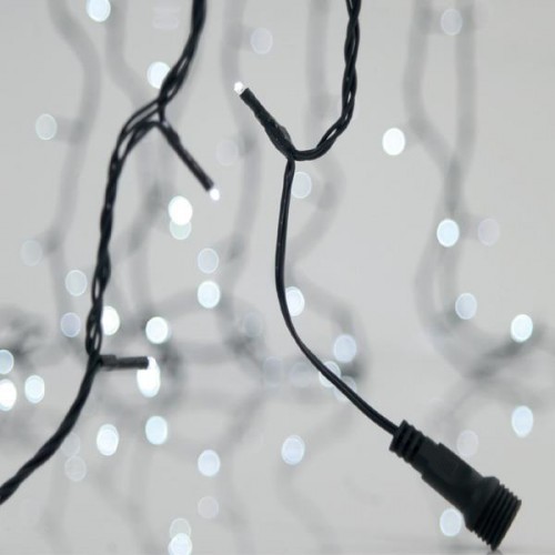 ΣΕΙΡΑ, 300 LED 3mm, 31V ΜΕΤΑΣΧΗΜΑΤΙΣΤΗ, 4 ΕΠΕΚΤΑΣΕΙΣ ΕΩΣ 3 ΣΕΤ, ΠΡΑΣΙΝΟ PVC ΚΑΛΩΔΙΟ, ΛΕΥΚΟ LED ΑΝΑ 5cm, ΠΡΟΕΚΤΑΣΗ ΠΑΡΟΧΗΣ 3m, ΙΡ44