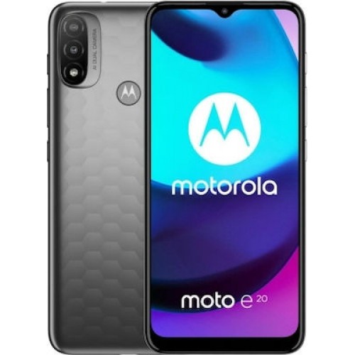 Motorola Moto E20 Dual SIM (2GB/32GB) Graphite Grey