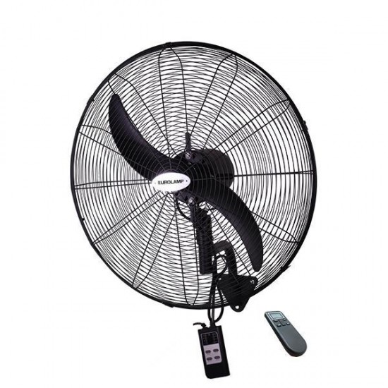 Ανεμιστήρας Βιομηχανικός Μεταλλικός Τοίχου Με Κοντρόλ Και Περιστροφή Φ56 130W