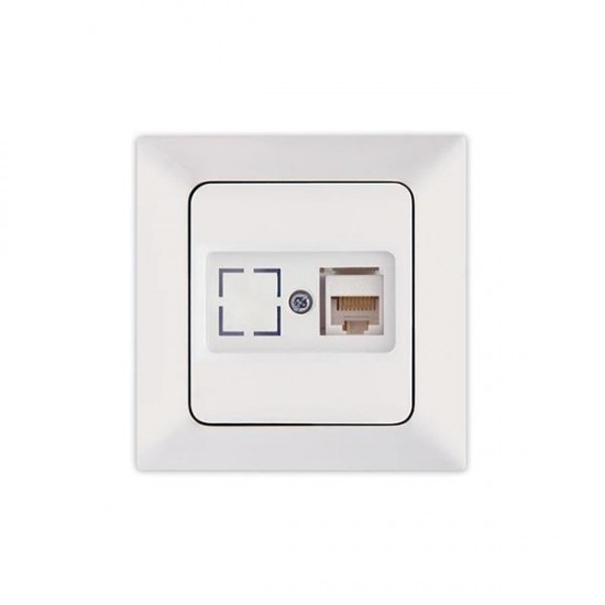 Πρίζα Data Cat 6 RJ 45 Mονή Λευκή