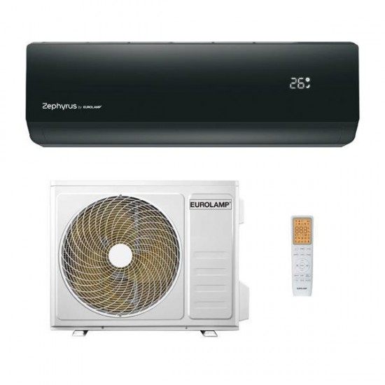 Κλιματιστικό 18000BTU Μαύρο WIFI DC INVERTER Γυάλινο Panel, 4IN1 FILTER, IFEEL, GOLDEN FINS, 3D AIR, A+++/A++ ZEPHYRUS