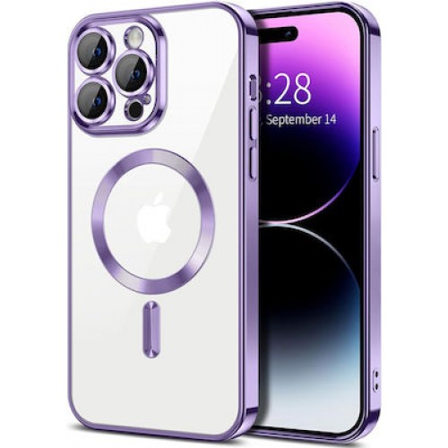 Apple Iphone 14 Pro Magsafe Case Διάφανη-Μπλε