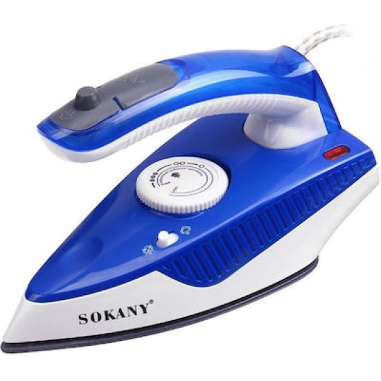 Sokany Σίδερο Ταξιδίου Ατμού PL-368 1000W με Κεραμική Πλάκα