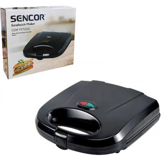 Sencor Τοστιέρα SSM-9976GD Μαύρη