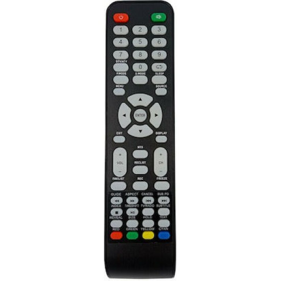 Kal 0145 Συμβατό Τηλεχειριστήριο για Τηλεοράσεις F&U