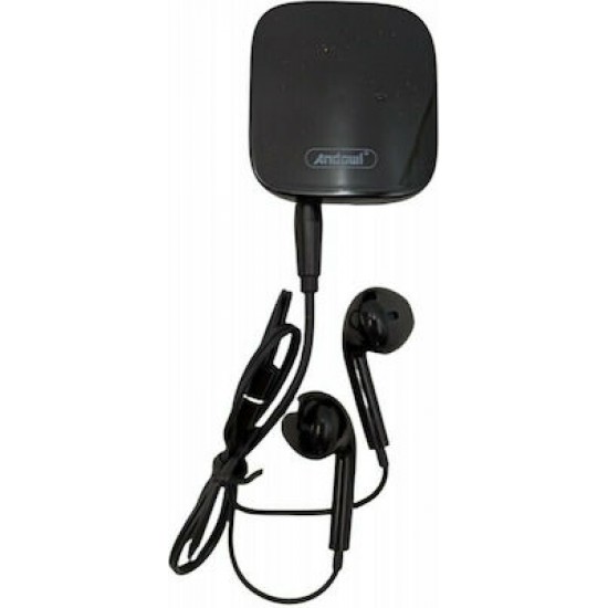 Andowl Q-ER60 Bluetooth Handsfree Ακουστικά Μαύρα