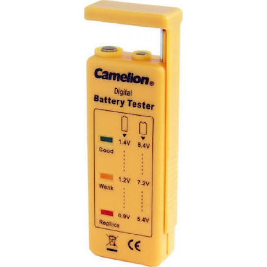 Camelion Αναλογικό Battery Tester BT-0503 με Πτυσσόμενη Υποδοχή