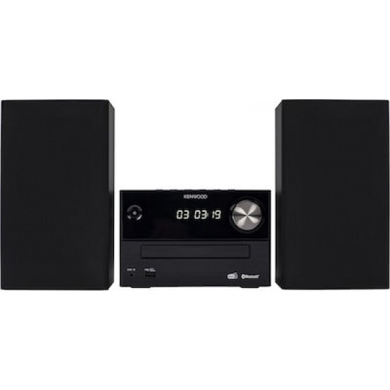 Ηχοσύστημα Kenwood 2.0 M-420DAB με CD Player και Bluetooth Μαύρο