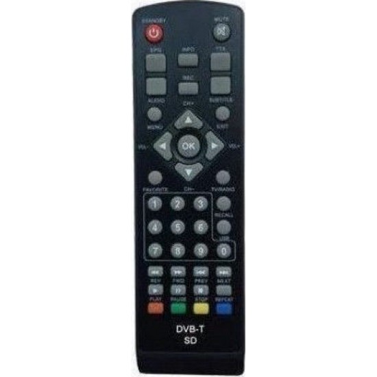 Τηλεχειριστήριο Max LOR-173 Universal για Ψηφιάκους Δέκτες