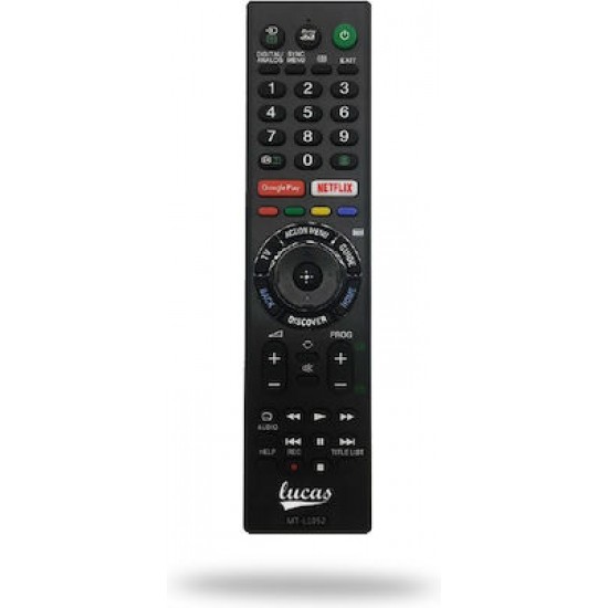 Lucas MT-L1052 Συμβατό Τηλεχειριστήριο για Τηλεοράσεις Sony