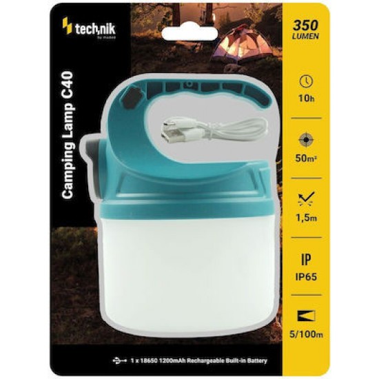 Technik Φανάρι Μπαταρίας Αδιάβροχο Led 