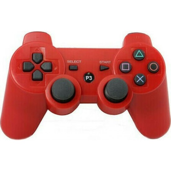 Doubleshock Ασύρματο Gamepad για PS3 Μπλε & Κόκκινο Χρώμα