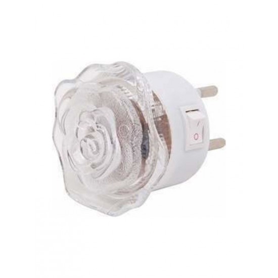 Vito Φωτάκι Νυκτός Rose Λευκό με Λευκό Φωτισμό LED