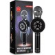 Ασύρματο Μικρόφωνο Karaoke WS-669 Μαύρο Χρώμα