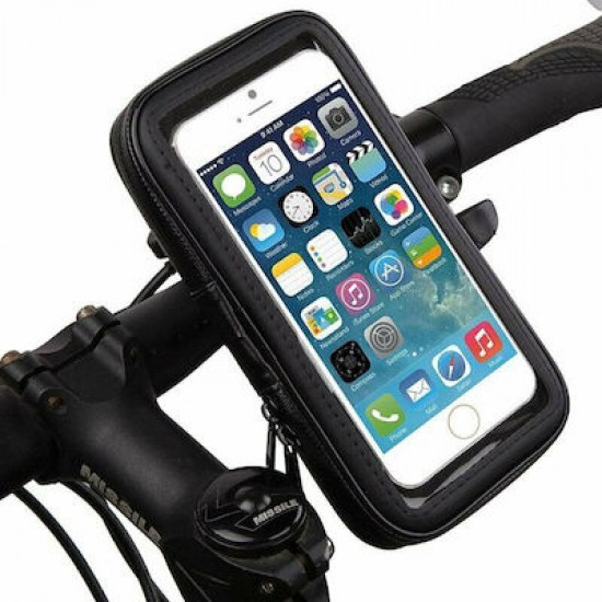 Αδιάβροχη Θήκη Ποδηλάτου Weather Resistant Bike Mount 360ᵒ Μαύρο