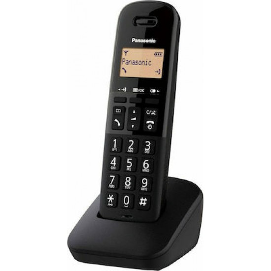 Ασύρματο Ψηφιακό Τηλέφωνο Panasonic KX-TGB610GRB Μαύρο Πλήκτρο Αποκλεισμού Κλήσεων